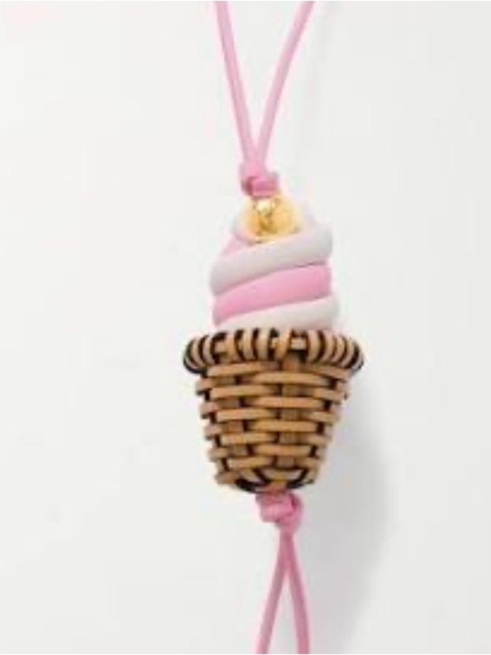 👛🍦👜 Loewe Ice cream Cone Bag Charm  👛🍦🧳
